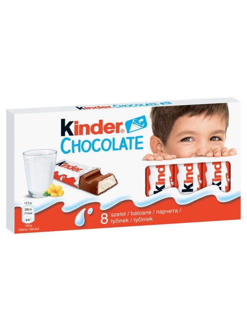 Kinder tabletă de ciocolată cu lapte T8 - 100 g