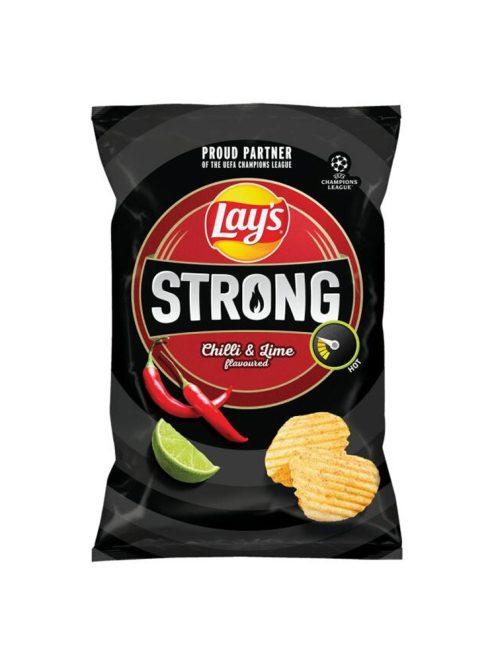 Lays strong chipsuri cu chilli și lămâie - 55g