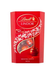   Lindor Milk praline asortate cu ciocolată cu lapte în cutie cadou - 200g