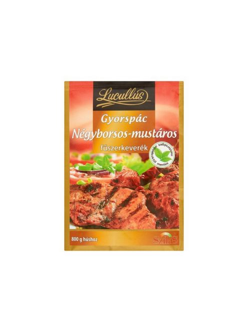 Lucullus Marinată rapidă muștar cu patru ardei 37 g