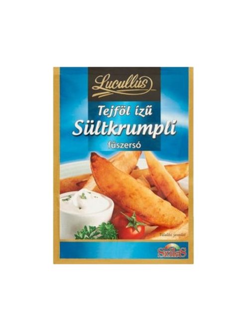 Lucullus Condiment pentru cartofi prăjiți cu aromă de smântână - 25g