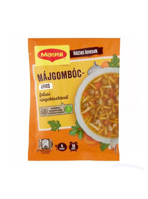 Maggi Supă de găluște de ficat cu tăiței de melc - 60g