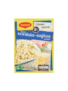 Maggi Paste cu șuncă și brânză - 140g