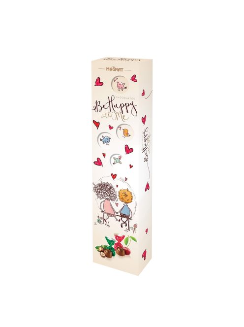 Magnat Be Happy With Me praline asortate cu alune și cireșe- 105g
