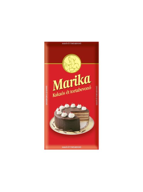 Marika ciocolată neagră pentru glazură de tort  - 90g