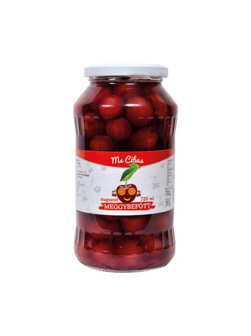 Cibus Borcan de cireșe fără sâmburi - 720 ml