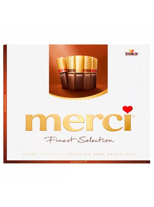 Merci praline asortate cu 4 arome diferite maro - 250g