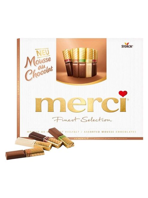 Merci praline asortate în cutie  4 arome mousse cu cremă - 210g