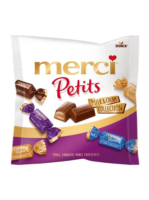 Merci petits milk & cream collection ciocolată cu lapte - 125g