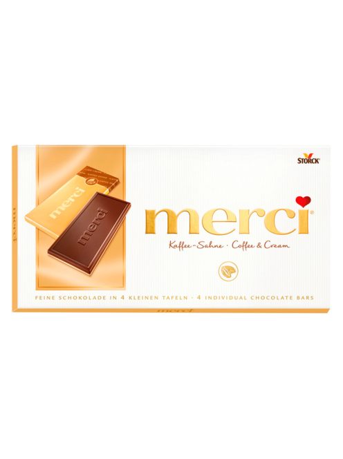 Merci ciocolată  cu cremă de cafea - 100g