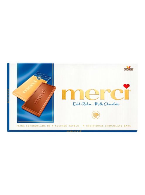 Merci ciocolată cu lapte  - 100g