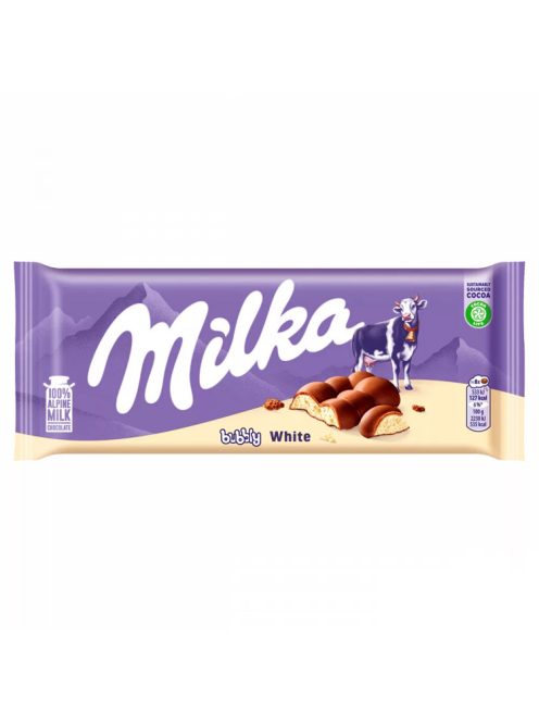 Milka Bubbly ciocolată albă - 95g