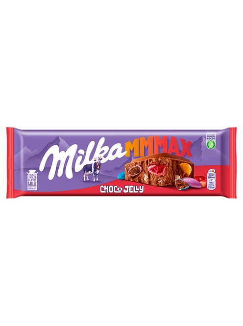 Milka ciocolată cu Choco Jelly - 300g