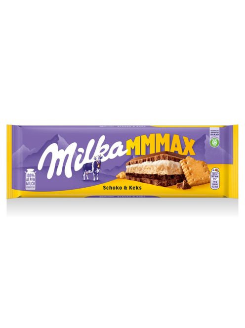 Milka ciocolată cu biscuiți  - 300g
