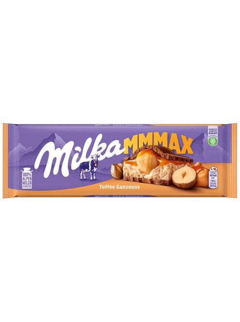 Milka Toffee ciocolată caramel cu alune întregi - 300g