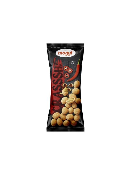 Mogyi Crassh alune decojite și prăjite în aluat cu chili- 60g