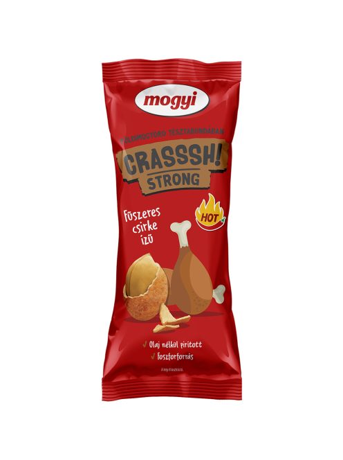 Mogyi Crassh alune în crustă crocantă  aromă de pui picant - 60g