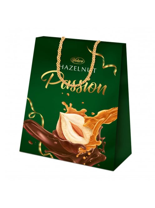 Vobro Pasiune praline asortate umplute cu cremă de alune - 182g