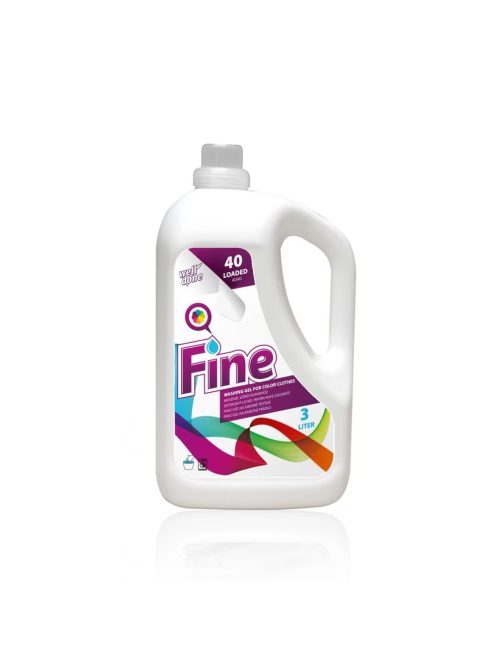 Well Done Fine detergent gel pentru rufe color - 4000ml