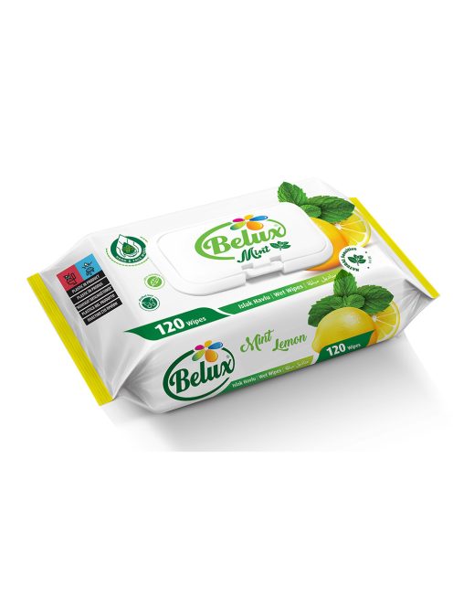 Belux Șervețele umede cu mentol - 120 buc