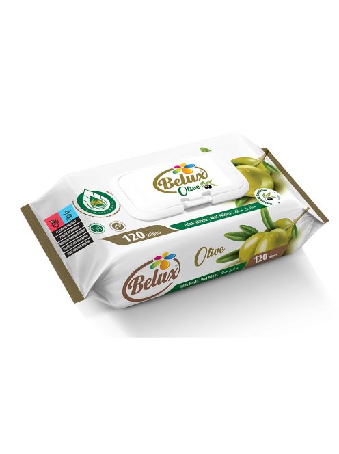 Belux Șervețele umede cu măsline - 120 buc