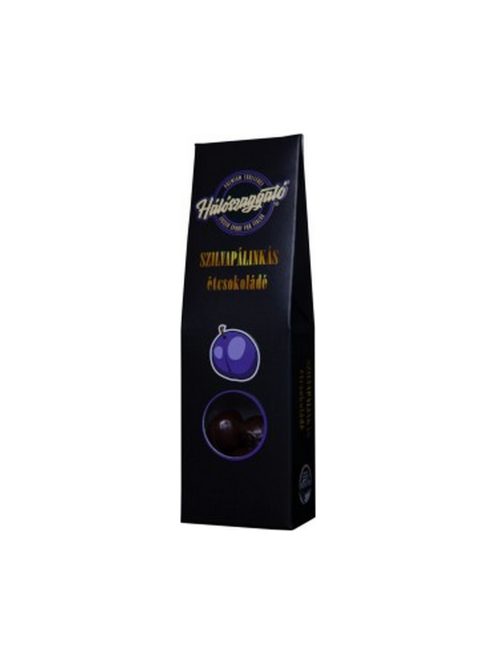 Praline asortate în cutie  cu vișine în lichior din prune - 80g