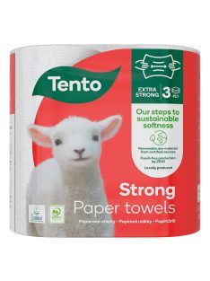 Tento Puternic prosoape hârtie rolă cu 3 straturi - 2 role