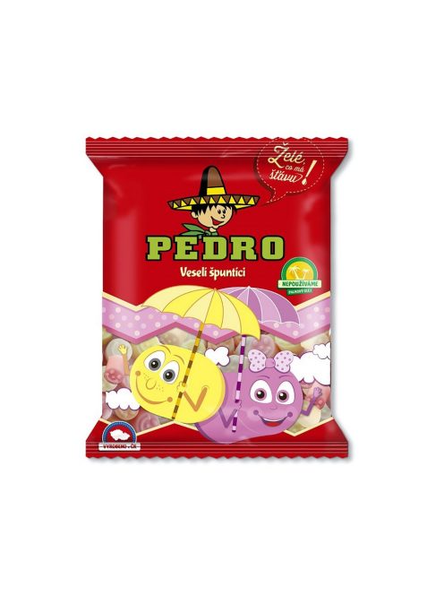 Pedro gumdrops fețe fericite - 80 g