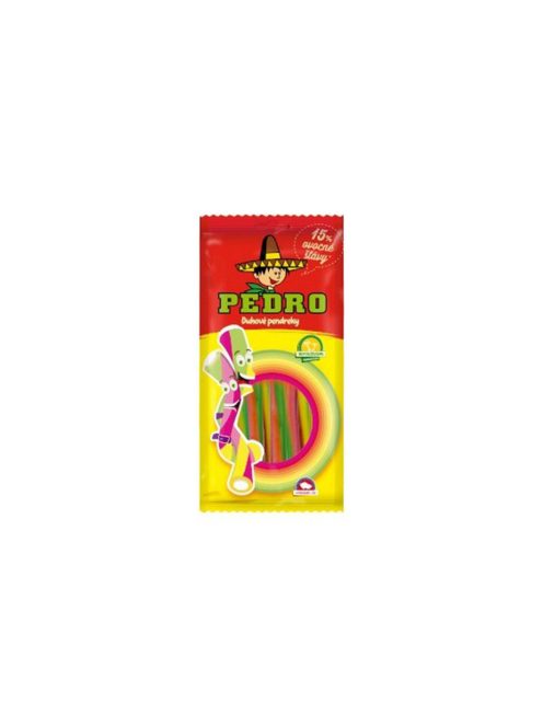 Pedro gumdrops creion curcubeu - 80 g