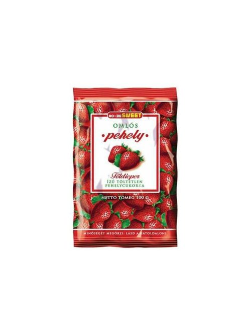 No-Be Sweet zahăr pufos cu aromă de căpșuni - 80 g