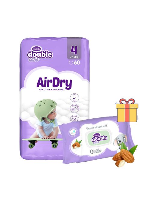 Violeta Air Dry scutece chiloțel 4 (7-18 kg) - 60buc+40buc