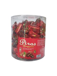   ” Piros” praline asortate cu ciocolată cu lapte și alune