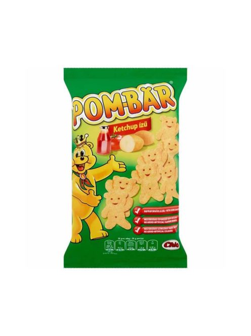 Pom-Bar snacks cu aromă de ketchup - 50g