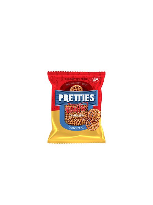 Pretties Waffles covrigei sărate în formă de roată - 42,5g