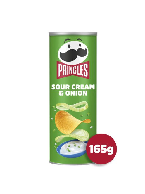 Pringles snacks cu smântână și ceapă - 165g