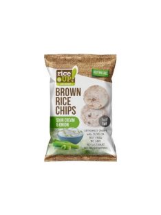 Rice Up chipsuri din orez cu ceapă și smântână - 60g