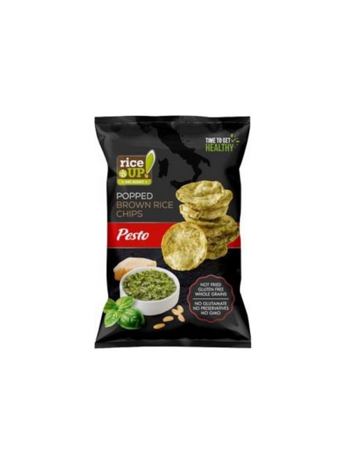 Rice Up chipsuri din orez cu aromă de pesto - 60g
