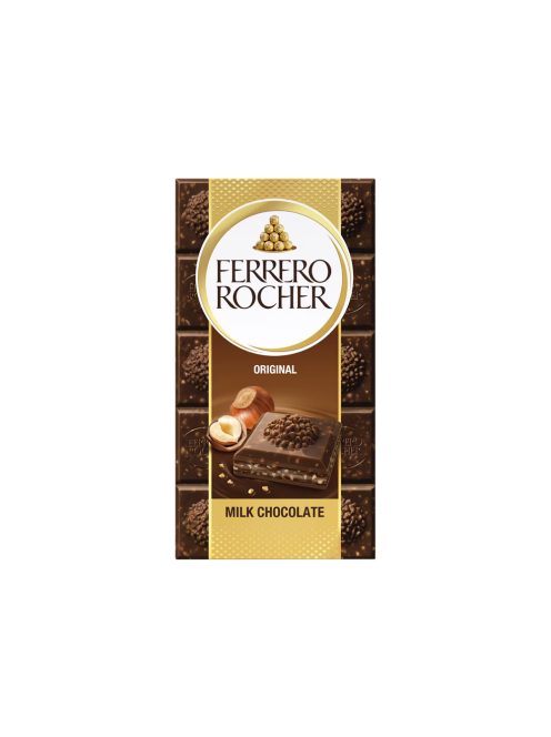 Milka ciocolată cu lapte si alune Ferrero Rocher - 300g