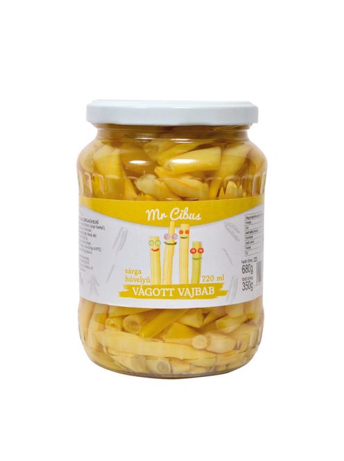 Mr. Cibus fasole galbene - 720 ml