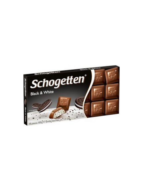 Schogetten Black White ciocolată - 100g