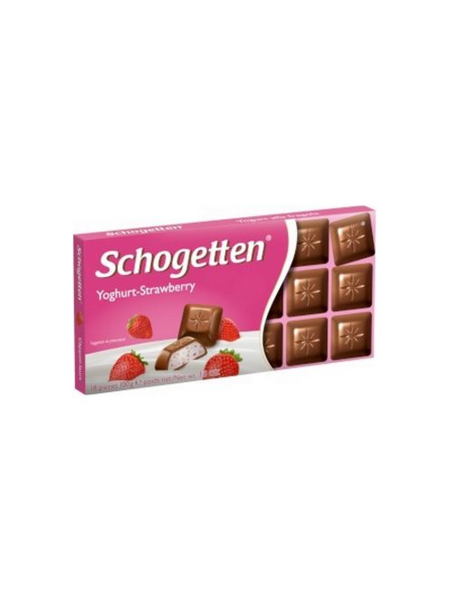 Schogetten ciocolată cu căpșuni - 100g