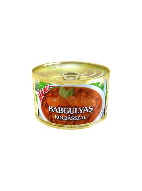 SZEPA menu gulaș pentru copii cu cârnați și velcro - 400g