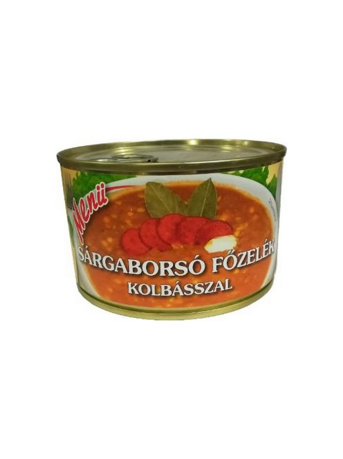 SZEPA tocăniță mazăre galbenă cu cârnați  - 400g