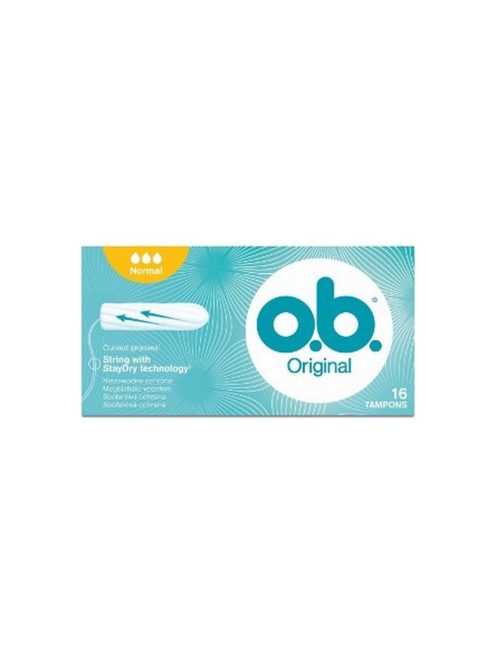 O.B. Tampoane Original Normal - 16 buc