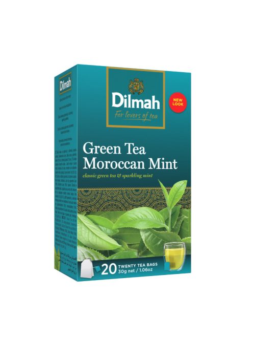 Dilmah ceai verde mentă cu marocan - 20x1,5g