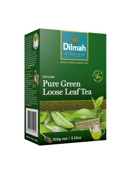 Dilmah ceai verde Natural Green Leaf - 100g