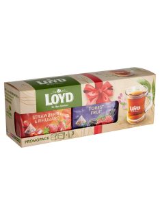   Loyd ”Tea collection” cu cană(fructe de pădure-berry-rubarbă) - 80g