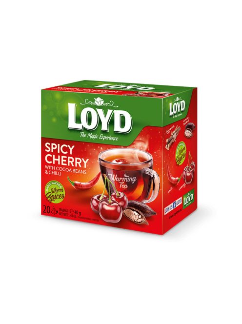 Loyd ceai de cireșe-chilli-cocoa - 40g