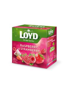 Loyd ceai de căpșuni-zmeură - 40g