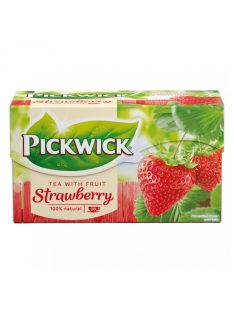 Pickwick ceai negru cu căpșuni - 30g